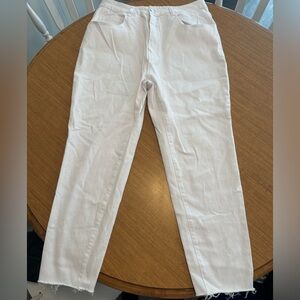 SHEIN white womens jeans size 0xl
